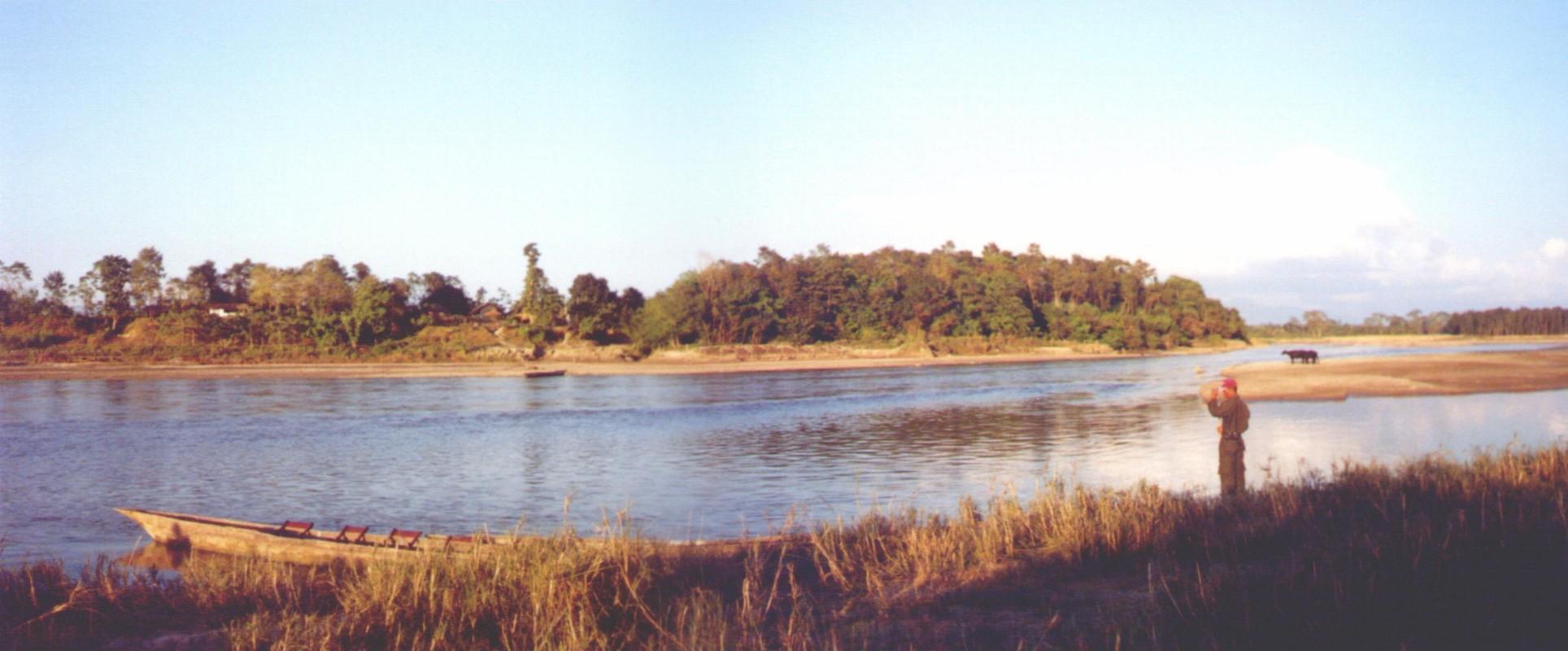 Fluss bei Sauraha